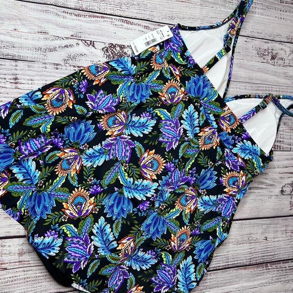 Swim Solutions One Piece Swim Dress - Picture 3 of 6